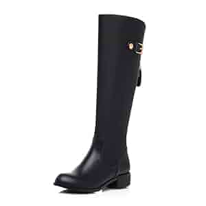 Amazon.com | TinaCus Women's Genuine Leather Round Toe